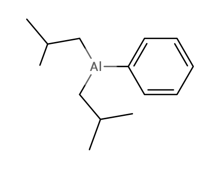 Molecular Structure of 62673-29-4 (Aluminum, bis(2-methylpropyl)phenyl-)