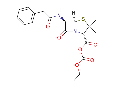 benzylpenicillin-(carbonic acid ethyl ester)-anhydride