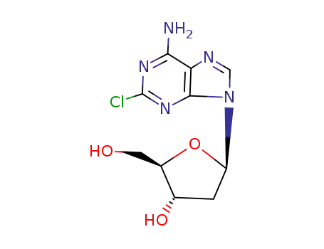 Molecular Structure of 4291-63-8 (Cladribine)