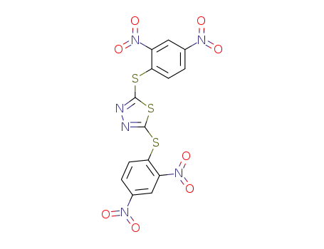 2,5-bis(2,4-dinitrophenylthio)-1,3,4-thiadiazole