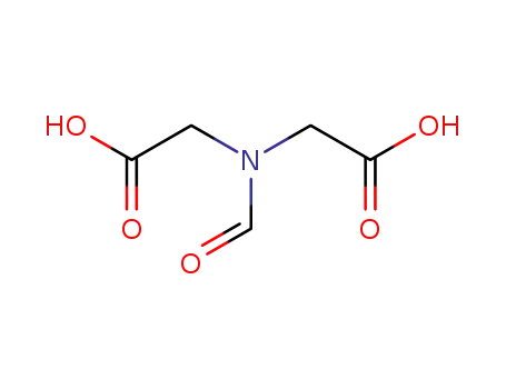 Molecular Structure of 71449-79-1 (Glycine, N-(carboxyMethyl)-N-forMyl-)