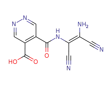 5-(2-amino-1,2-dicyanovinylenecarbamoyl)pyridazine-4-carboxylic acid