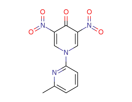 3,5-dinitro-1-(6-methyl-2-pyridyl)-4-pyridone