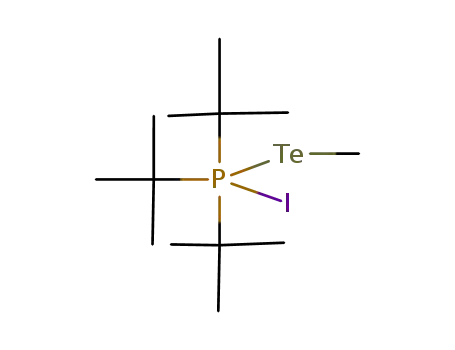 tri(t-butyl)(methyltelluro)phosphoniumiodid