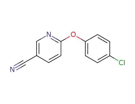 6-(4-chlorophenoxy)-3-pyridinecarbonitrile