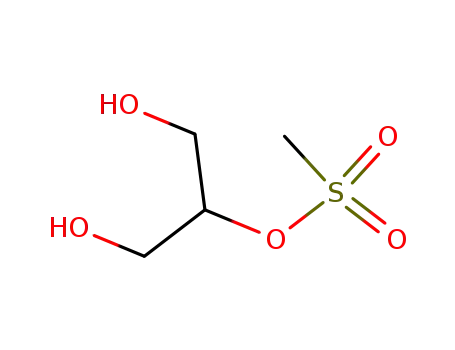 1,3-dihydroxypropan-2-yl methanesulfonate
