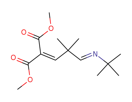 dimethyl 3-(t-butylimino)-2,2-dimethylpropylidenemalonate