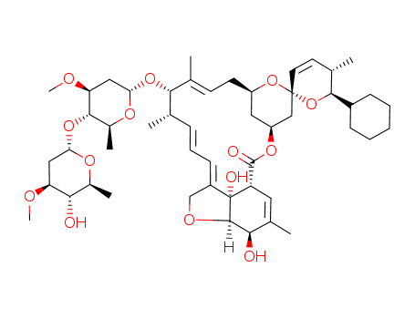 117704-25-3,Doramectin,25-Cyclohexylavermectin B1;Dectomax;L701023;UK 67994;