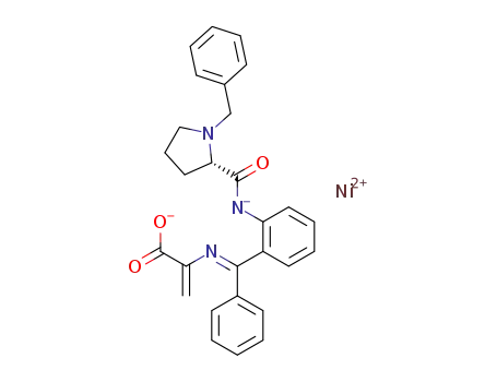 [(S)-2-N-(N-benzylprolyl)aminobenzophenone-Δ-Ala]Ni(II)