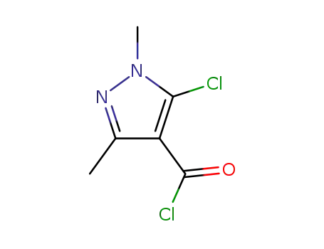 1,3-dimethyl-5-chloro-pyrazole-4-carbonyl chloride