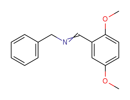 Benzyl-[1-(2,5-dimethoxy-phenyl)-meth-(E)-ylidene]-amine