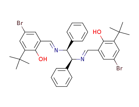 (S,S)-2,2'-[(1,2-diphenyl-1,2-ethanediyl)bis(nitrilomethylidyne)]bis[4-bromo-6-(1,1-dimethylethy)phenol]