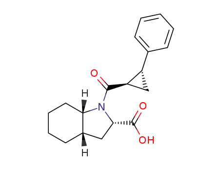 (2S,3aS,7aS)-1-((1R,2R)-2-Phenyl-cyclopropanecarbonyl)-octahydro-indole-2-carboxylic acid