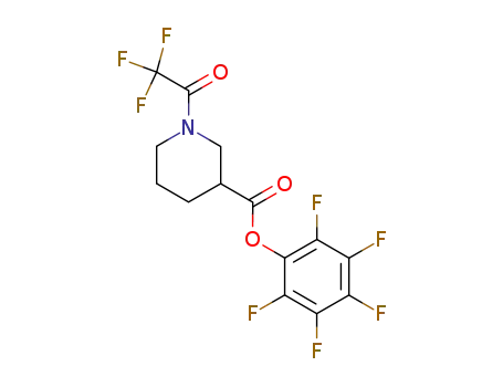 1-(2,2,2-Trifluoro-acetyl)-piperidine-3-carboxylic acid pentafluorophenyl ester