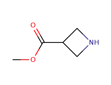 Molecular Structure of 343238-58-4 (azetidine-3-carboxylic acid methyl ester)