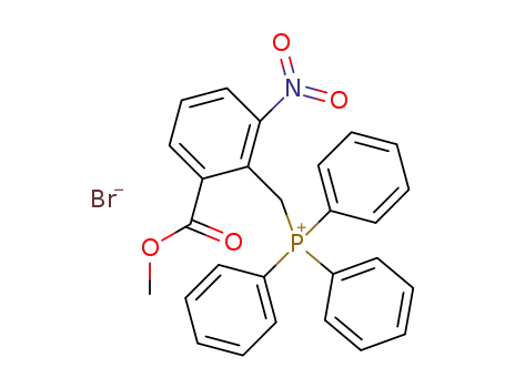 (2-carbomethoxy-6-nitrobenzyl)triphenylphosphonium bromide