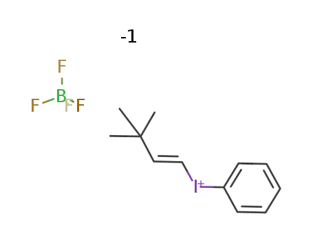 (E)-3,3-dimethyl-1-butenyl(phenyl)iodonium tetrafluoroborate