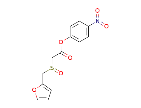 p-nitrophenyl 2-(furfurylsulfinyl)acetate