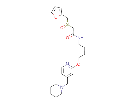 Molecular Structure of 118288-08-7 (Lafutidine)