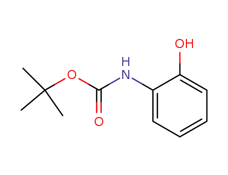 Molecular Structure of 186663-74-1 (N-BOC-2-AMINOPHENOL)