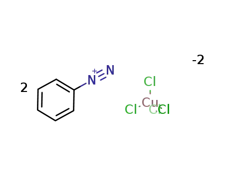 benzenediazonium; tetrachloro cuprate(II)