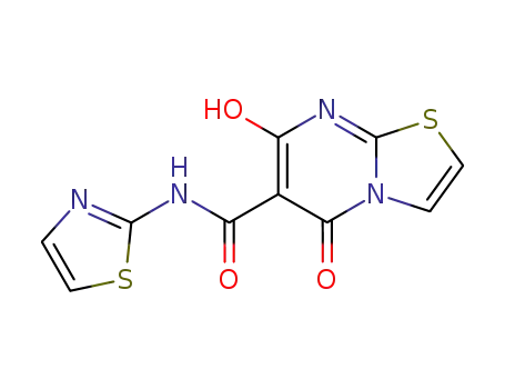 N6-(1,3-thiazol-2-yl)-7-hydroxy-5-oxo-5H-<1,3>thiazolo<3,2-a>pyrimidinecarboxamide