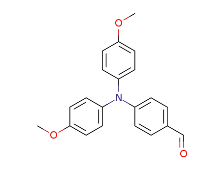 Molecular Structure of 89115-20-8 (4-[Bis(4-methoxyphenyl)amino]benzaldehyde)
