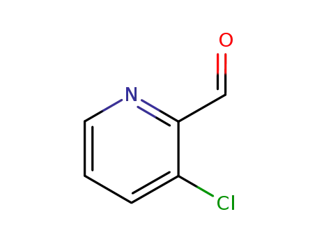 Molecular Structure of 206181-90-0 (3-Chloropyridine-2-carboxaldehyde)