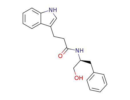 N-[(S)-1-benzyl-2-hydroxyethyl]-3-(indol-3'-yl)propionamide