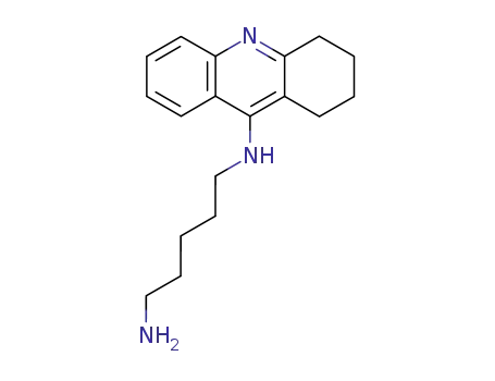 Molecular Structure of 249290-16-2 (1,5-Pentanediamine, N-(1,2,3,4-tetrahydro-9-acridinyl)-)