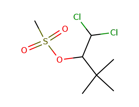 1,1-dichloro-3,3-dimethyl2-butanol methanesulfonate