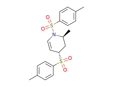(2S,4S)-2-Methyl-1,4-bis-(toluene-4-sulfonyl)-1,2,3,4-tetrahydro-pyridine