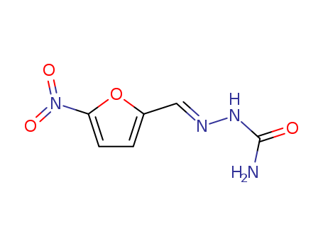 59-87-0,Furacilin,2-Furaldehyde,5-nitro-, semicarbazone (6CI,7CI,8CI);Semioxamazide, 1-(5-nitrofurfurylidene)-(5CI);(5-Nitro-2-furfurylidenamino)urea;1-(5-Nitro-2-furfurylidene)semicarbazide;2-Furancarboxaldehyde, 5-nitro-,semicarbazone;5-Nitro-2-furaldehyde semicarbazone;5-Nitro-2-furfuralsemicarbazone;5-Nitro-2-furfuraldehyde semicarbazone;5-Nitrofurazone;5-Nitrofurfural semicarbazone;Aldomycin;Alfucin;Amifur;Babrocid;Chemofuran;Coxistat;Fura-Septin;FuraZin;Furacilinum;Furacin;Furacine;Furacinetten;Furacoccid;Furacycline;Furalcyn;Furaldon;Furaplast;Furaseen;Furaskin;Furaziline;Furazol W;Furesol;Mammex;Mastofuran;Monafuracin;NFS;Nefco;Nfz mix;Nifucin;Nifuzon;Nitrofural;Nitrofuraldehyde semicarbazone;Nitrofuran;Nitrofuran(bactericide);Nitrofurazone;Nitrozone;Otofural;Topifuran;Vabrocid;Veterinarynitrofurazone;