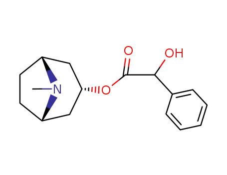 Molecular Structure of 87-00-3 (HOMATROPINE)