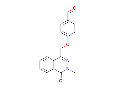 Benzaldehyde, 4-[(3,4-dihydro-3-methyl-4-oxo-1-phthalazinyl)methoxy]-
