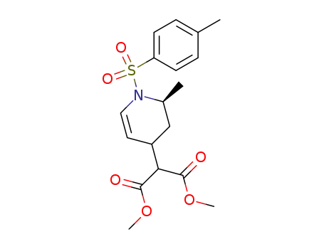 2-[(S)-2-Methyl-1-(toluene-4-sulfonyl)-1,2,3,4-tetrahydro-pyridin-4-yl]-malonic acid dimethyl ester