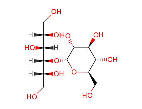 D-Glucitol, 4-O-a-D-glucopyranosyl-(585-88-6)