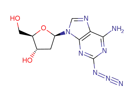 2-azido-9-(2-deoxy-β-D-erythro-pentofuranosyl)adenine