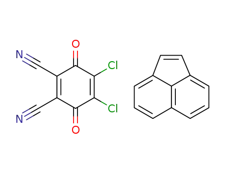 4,5-dichloro-3,6-dioxo-cyclohexa-1,4-diene-1,2-dicarbonitrile; compound with acenaphthylene