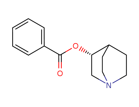 1-Azabicyclo[2.2.2]octan-3-ol, benzoate (ester), (3R)-