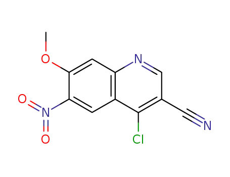 4-chloro-7-methoxy-6-nitro-quinoline-3-carbonitrile