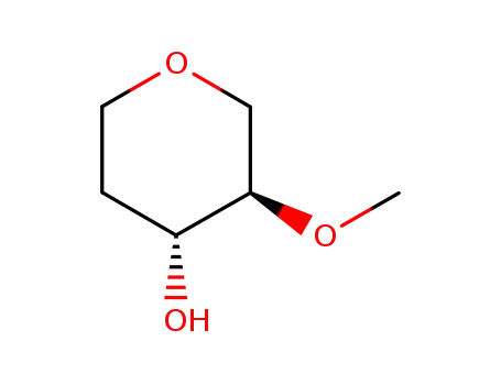 (3,4)-trans-4-methoxytetrahydro-2H-pyran-3-ol