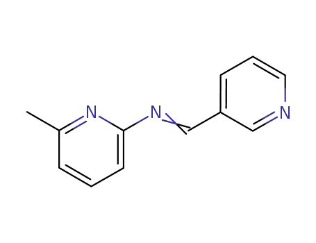 (6-Methyl-pyridin-2-yl)-[1-pyridin-3-yl-meth-(E)-ylidene]-amine