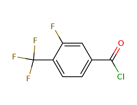 3-fluoro-4-(trifluoromethyl)benzoyl chloride