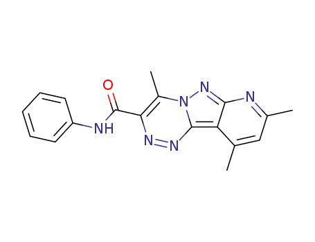 2,4,8-trimethyl-1,5,6,8a,9-pentaaza-fluorene-7-carboxylic acid phenylamide