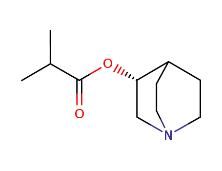 Isobutyric acid (R)-(1-aza-bicyclo[2.2.2]oct-3-yl) ester