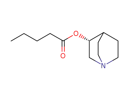 Pentanoic acid (R)-(1-aza-bicyclo[2.2.2]oct-3-yl) ester