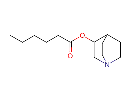 hexanoic acid 1-aza-bicyclo[2.2.2]oct-3-yl ester