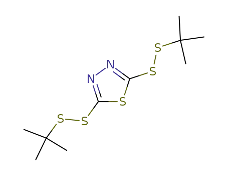 2,5-bis(2-tert-butyldisulfanyl)-1,3,4-thiadiazole