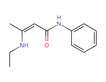 3-ethylamino-but-2-enoic acid phenylamide